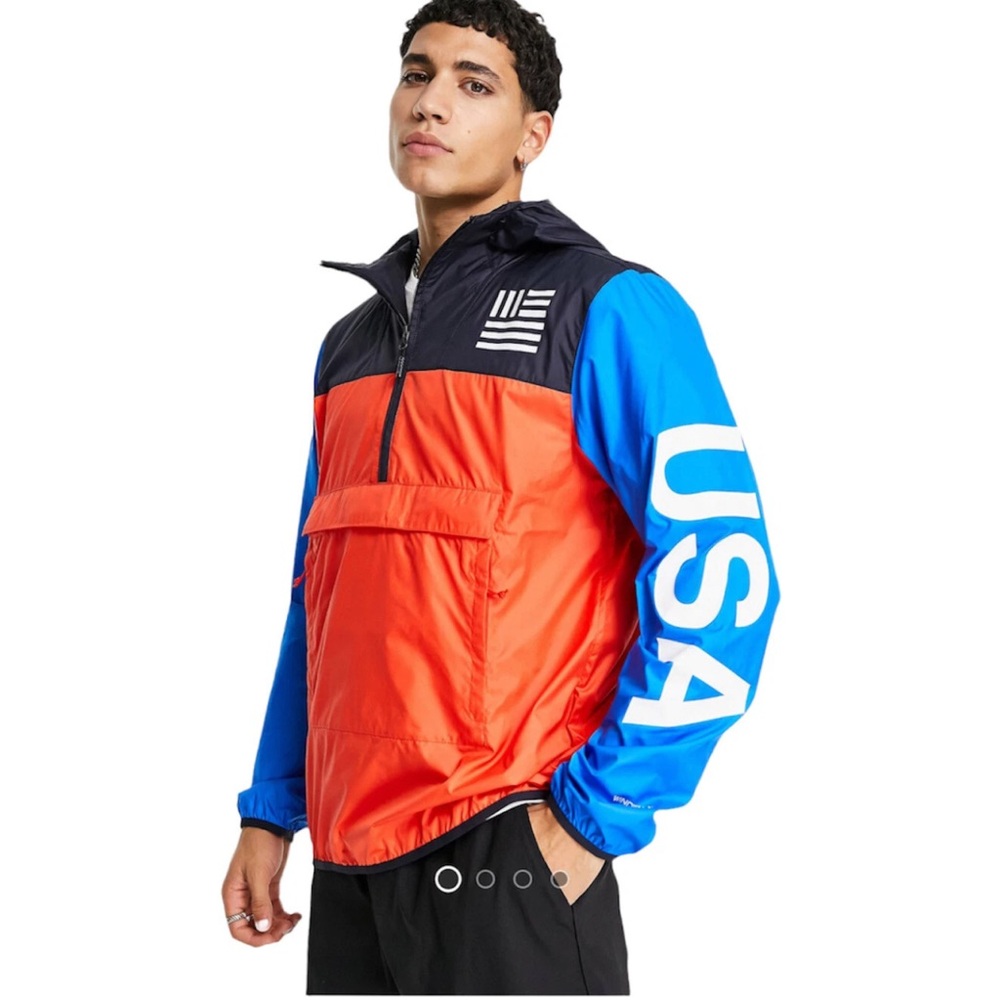 The North Face IC International Collection Mens USA Anorak Jacket Men’s Size XL